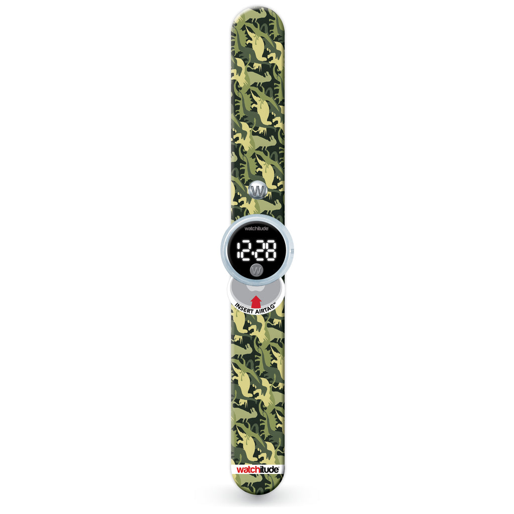 Tag'd Trackable Watch | Dino Camo for Ages 5+