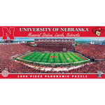 Nebraska Cornhuskers Panoramic Stadium 1000pc Puzzle