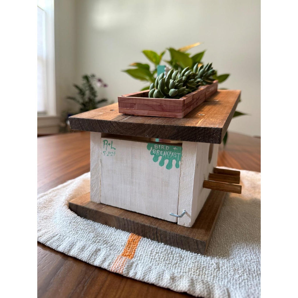 Modern Birdhouse Woodworking Kit