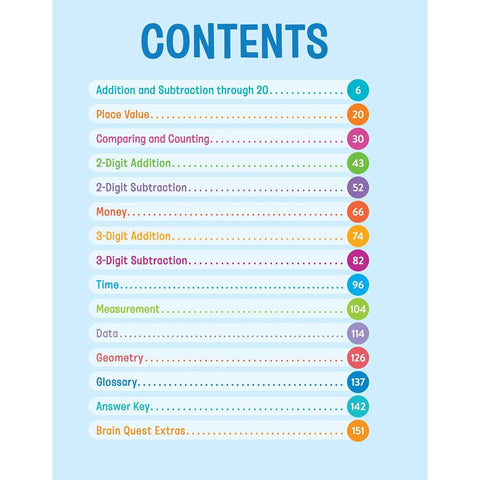 Brain Quest Math Workbook: 2nd Grade - 1