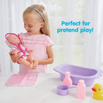 Bathtime Baby | With Bathtub & Accessories | 3+ - 6
