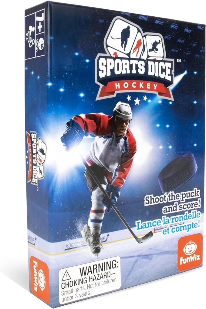 Sports Dice Hockey Game Ages 7+