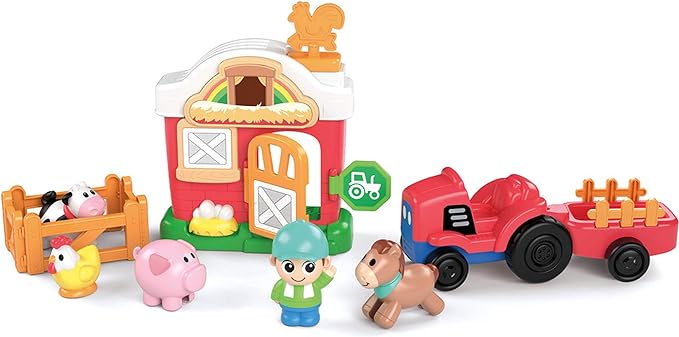 Barnyard Farm Playset Infant Playset 18M+