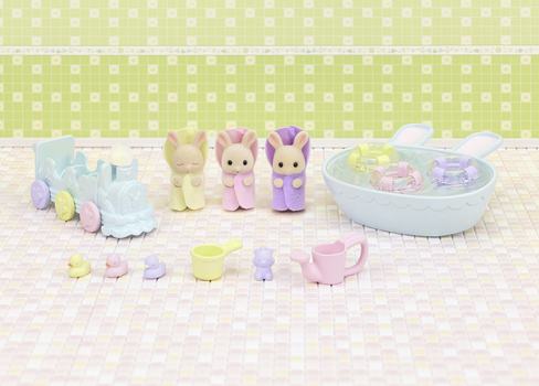 Triplets Baby Bathtime Set Cc2076 - CR Toys