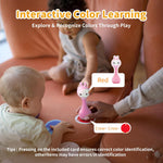 Smarty Bunny Sensory Toys w/Music Lights & Teething | Pink - 4
