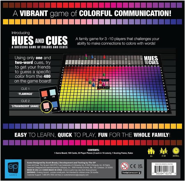 Hues and Cues 8+ - 10