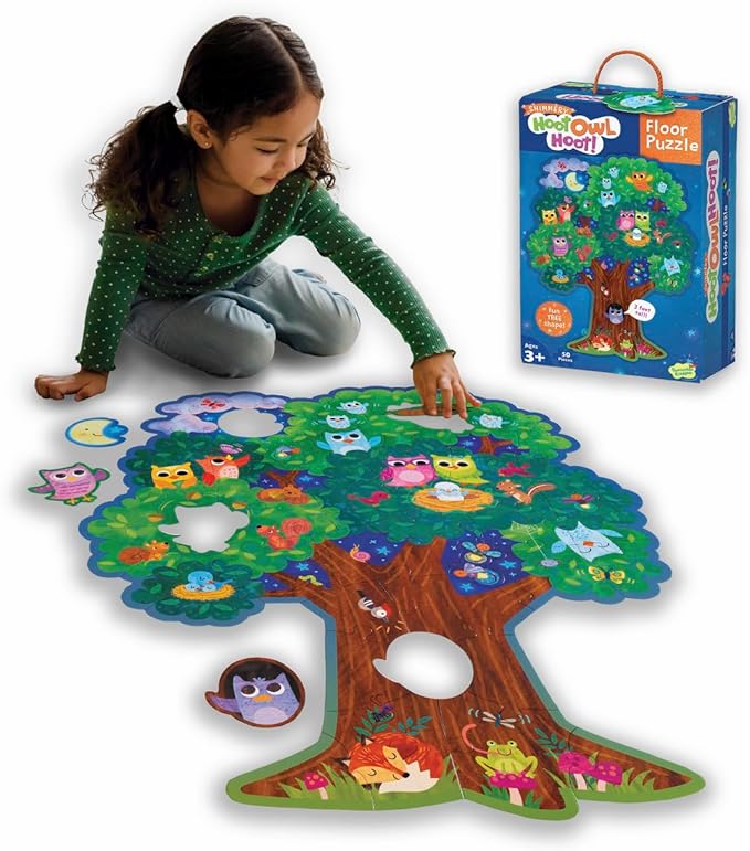 Hoot Owl Hoot Floor Puzzle Ages 5+