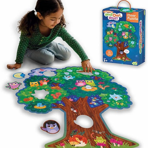 Hoot Owl Hoot Floor Puzzle Ages 5+