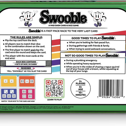 Swooble Card Game | Ages 8+ - 1