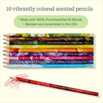 Lifelines Rub & Sniff Scented Color Pencils 10Pack For Ages 8+