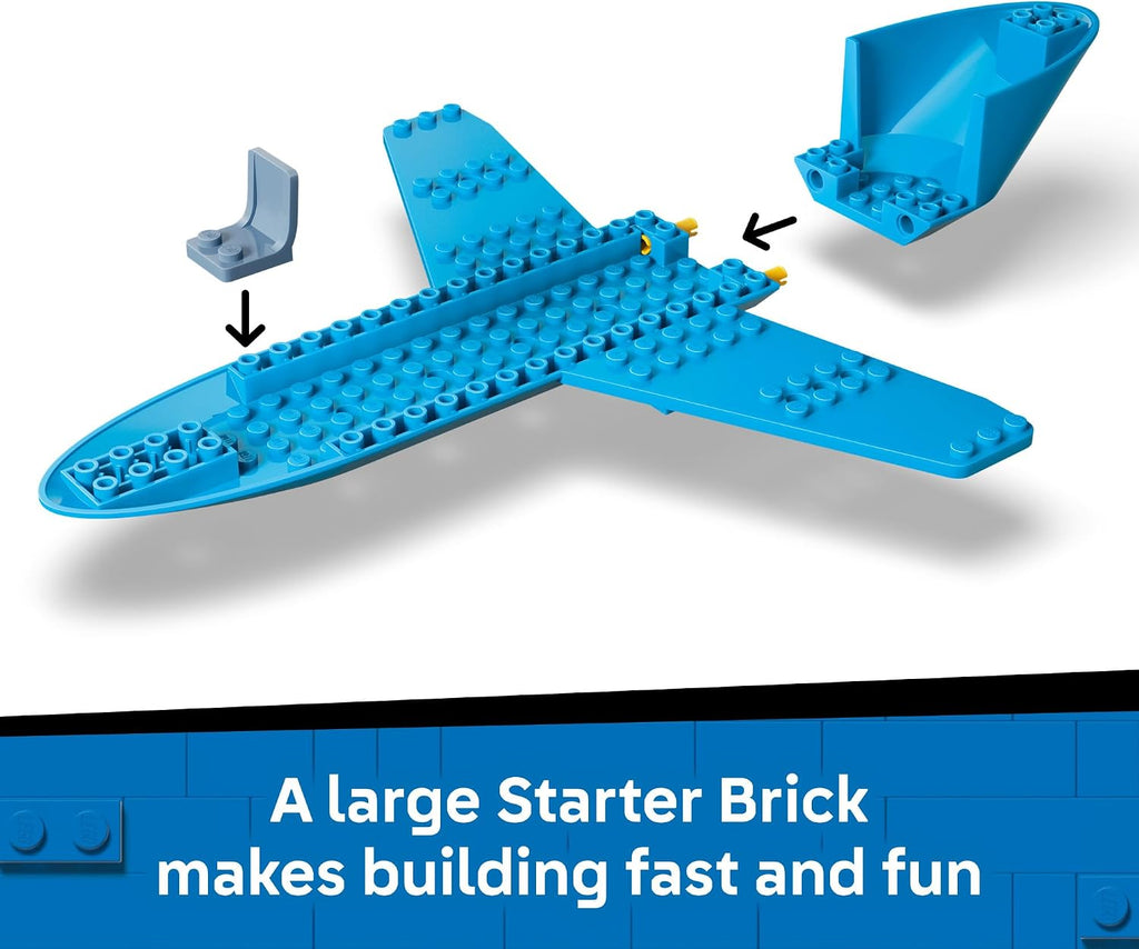 Lego City | Passenger Jet 118pc 4+ - 5