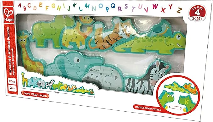 Alphabet & Animal Parade Puzzle