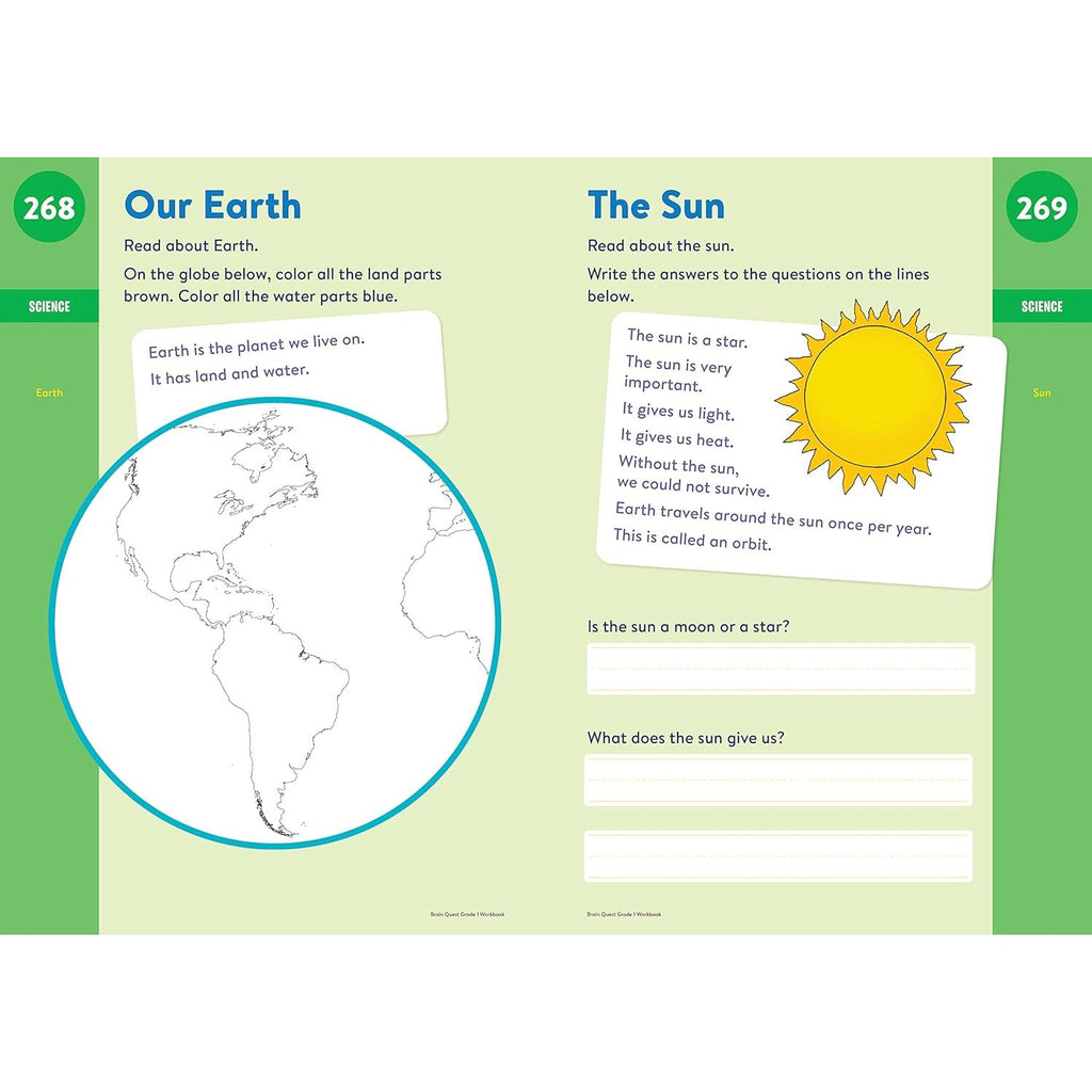 Brain Quest Workbook: 1st Grade Revised Edition - 3