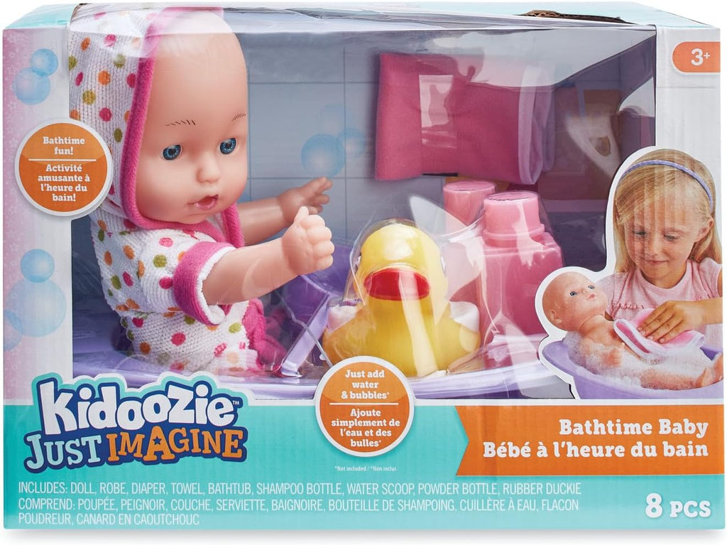 Bathtime Baby | With Bathtub & Accessories | 3+ - 1