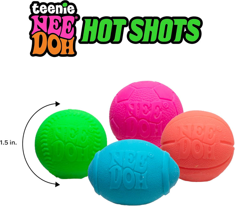 Needoh | Hot Shot Teenie 4 pack - 2