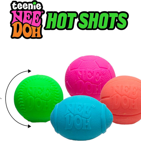 Needoh | Hot Shot Teenie 4 pack - 1