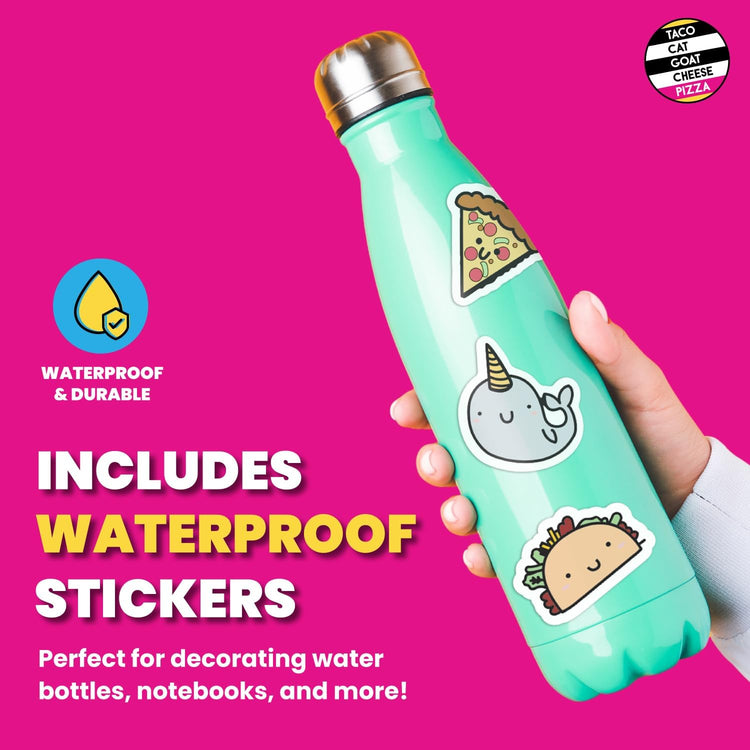 Taco Cat Goat Cheese Pizza Valentines Exchange Cards - 5