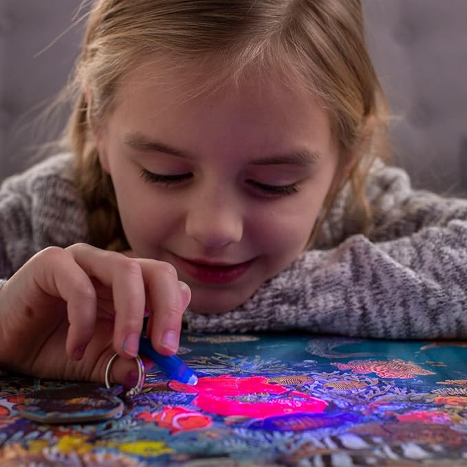 Seek & Find Glow Puzzle: Deep Sea Adventure 100 Pc Puzzle