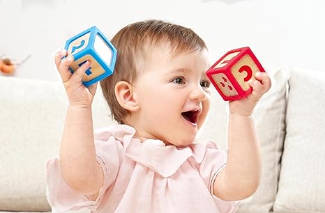 Grip-n-Stack Silicone & Wood Blocks 6M-2 - 4