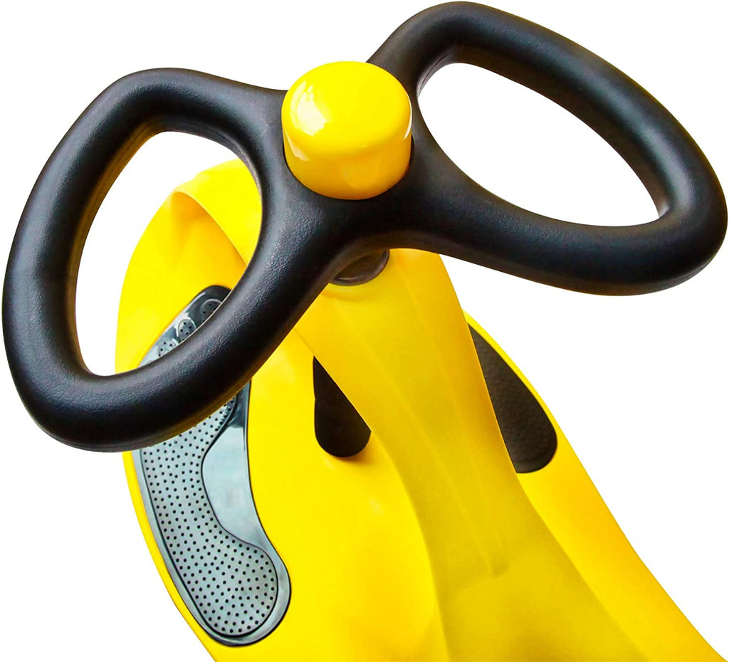 Air Horn Swing Ride On Car - Yellow (In-Store Only)