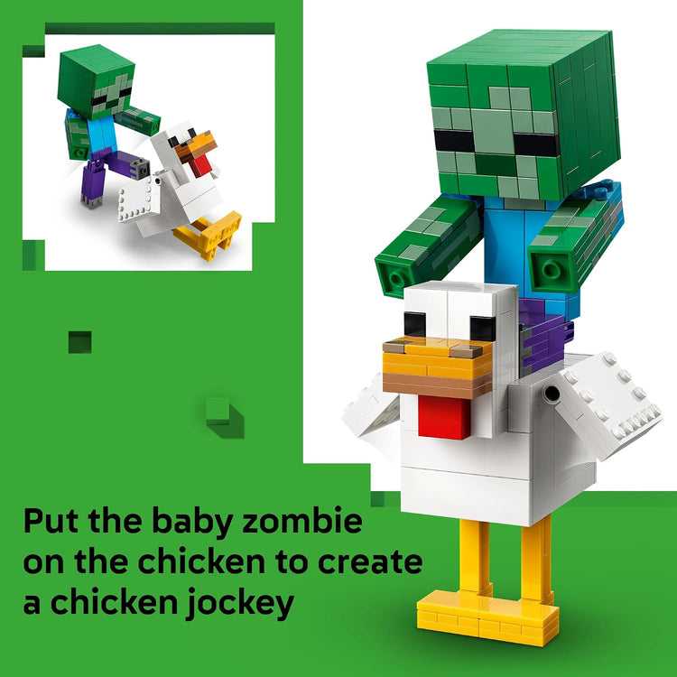 Lego Minecraft | Chicken Jockey 344 pcs 9+ - 4
