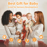 Smarty Bunny Sensory Toys w/Music Lights & Teething | Pink - 9