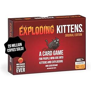 Exploding Kittens | Board Game Ages 7+