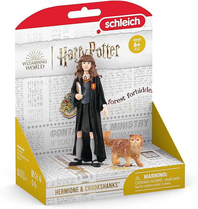 Hermione & Crookshanks Figure Set