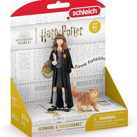 Hermione & Crookshanks Figure Set