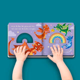 Over The Rainbow Shake and Sparkle Board Book