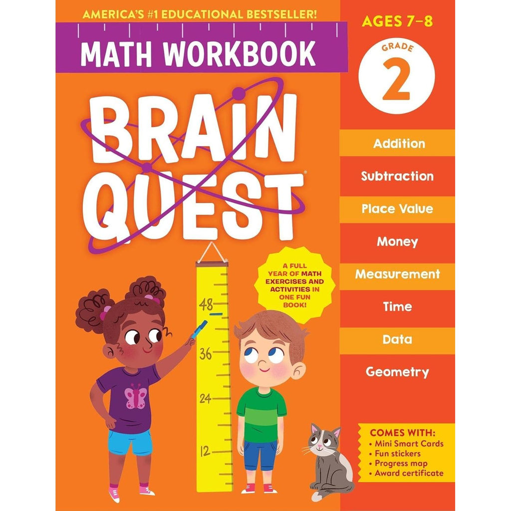 Brain Quest Math Workbook: 2nd Grade - 1