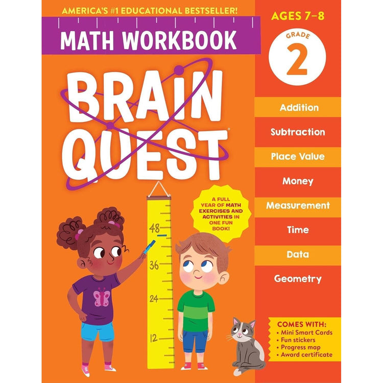 Brain Quest Math Workbook: 2nd Grade - 1