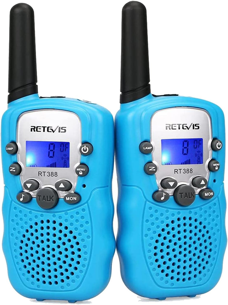 Walkie Talkies W/Flashlight-Blue - CR Toys