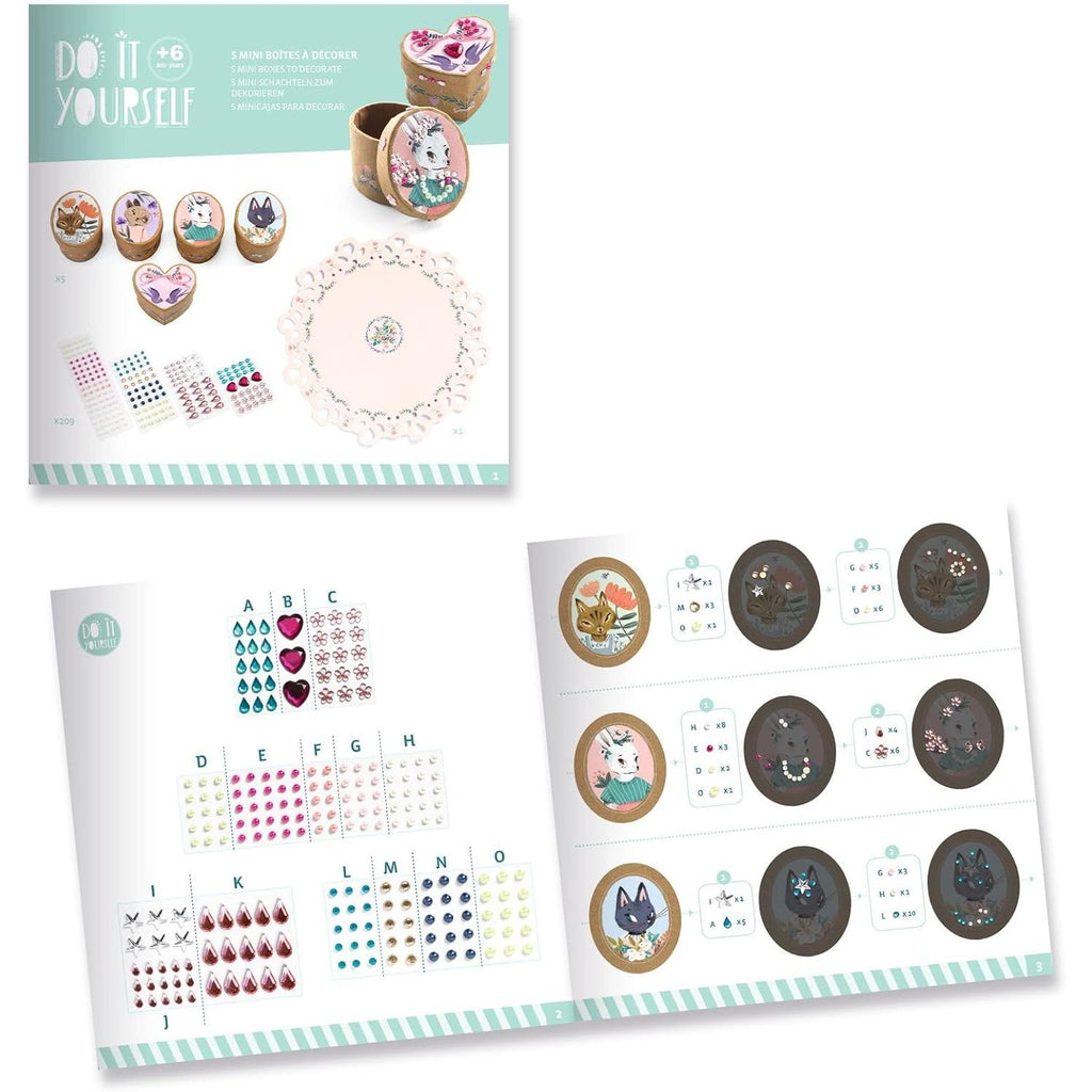 DIY Adorable Boxes Craft Kit Ages 6+