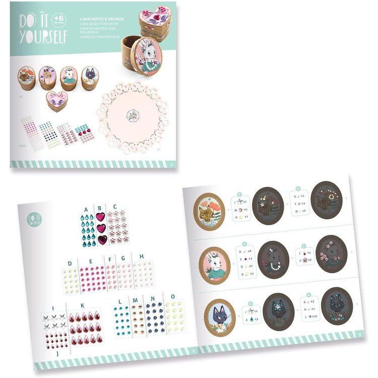 DIY Adorable Boxes Craft Kit Ages 6+