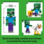 Lego Minecraft | Chicken Jockey 344 pcs 9+ - 6