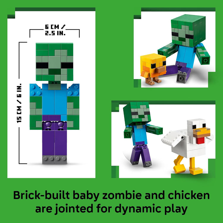Lego Minecraft | Chicken Jockey 344 pcs 9+ - 6