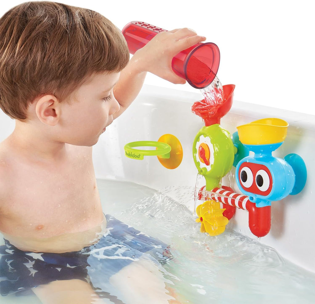 Spin 'N' Sprinkle Water Lab-Transparent Bath Toy