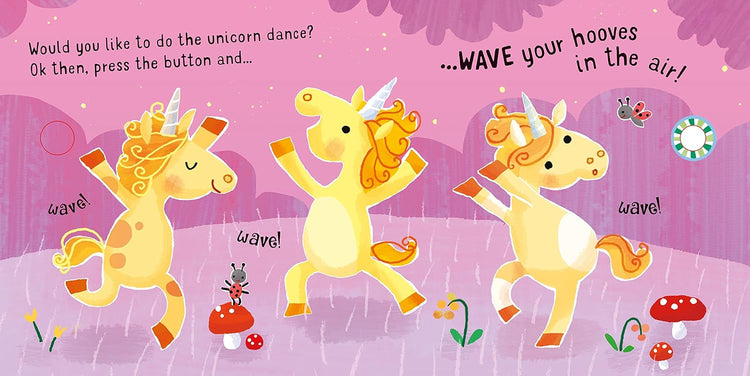 Dance With The Unicorns Sound Board Book