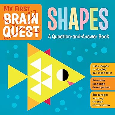 My First Brain Quest Shapes 3+ - CR Toys