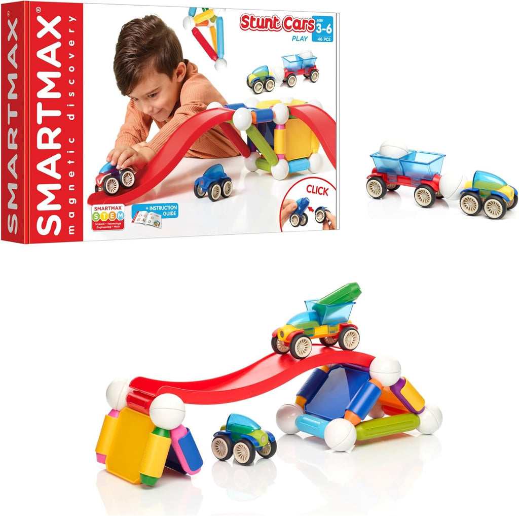Smartmax | Stunt Cars 46 PCS | 3 - 6 Years - 3