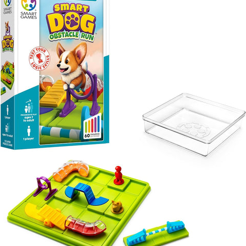 Smart Dog Obstacle Run Single Player Game 7+