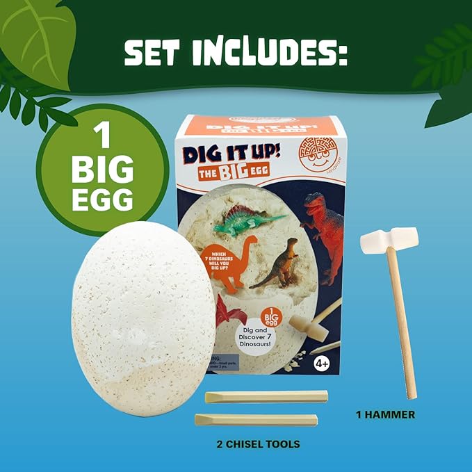 Dig It Up!: The Big Egg With Excavation Fun!  Ages 4+