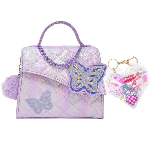 Fancy Crossbody Handbag | Tie Dye Butterfly