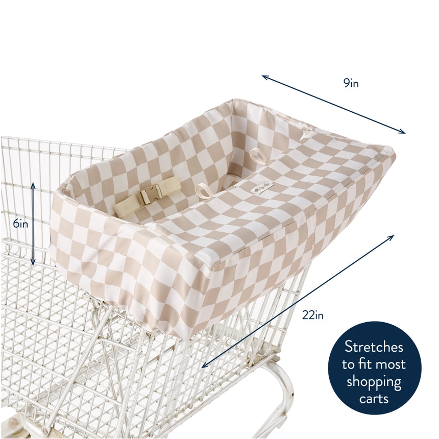 Shopping Cart Cover | Checkerboard - 6