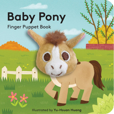 Baby Pony: Finger Puppet Book - CR Toys