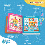 Ditty Bird Baby Sound Book First 100 Places Board Book For Ages 1+