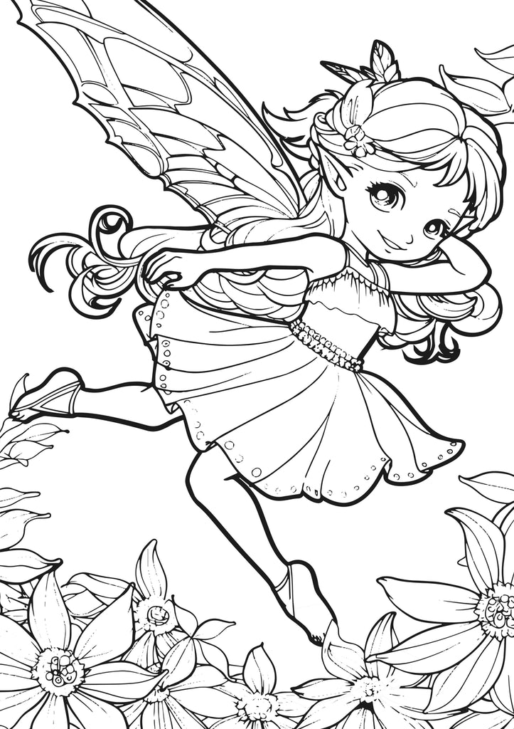 XXL Coloring Book | Fairyland Fun - 4