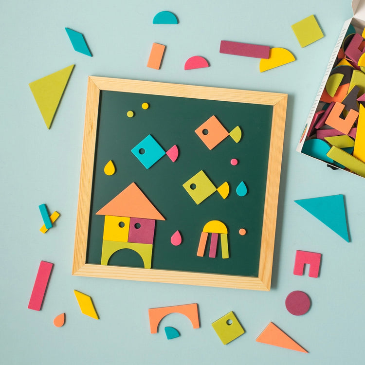 Magnetic Shapes | Rainbow Pop 198 Pc | Ages 3+ - 3