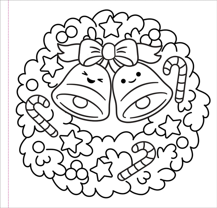 Coloring Book | Color Me Cozy Christmas 8+ | CR Toys